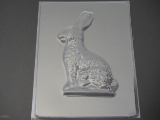 816 3D Bunny Rabbit Left Side Chocolate Candy Mold